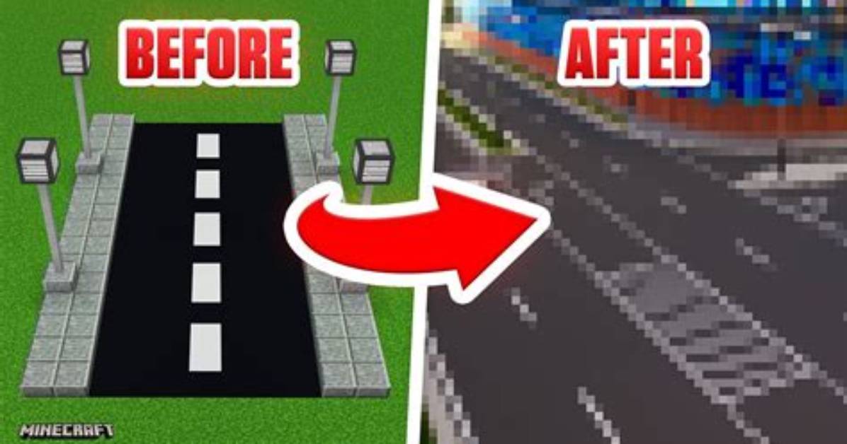 How to Make Roads in Minecraft