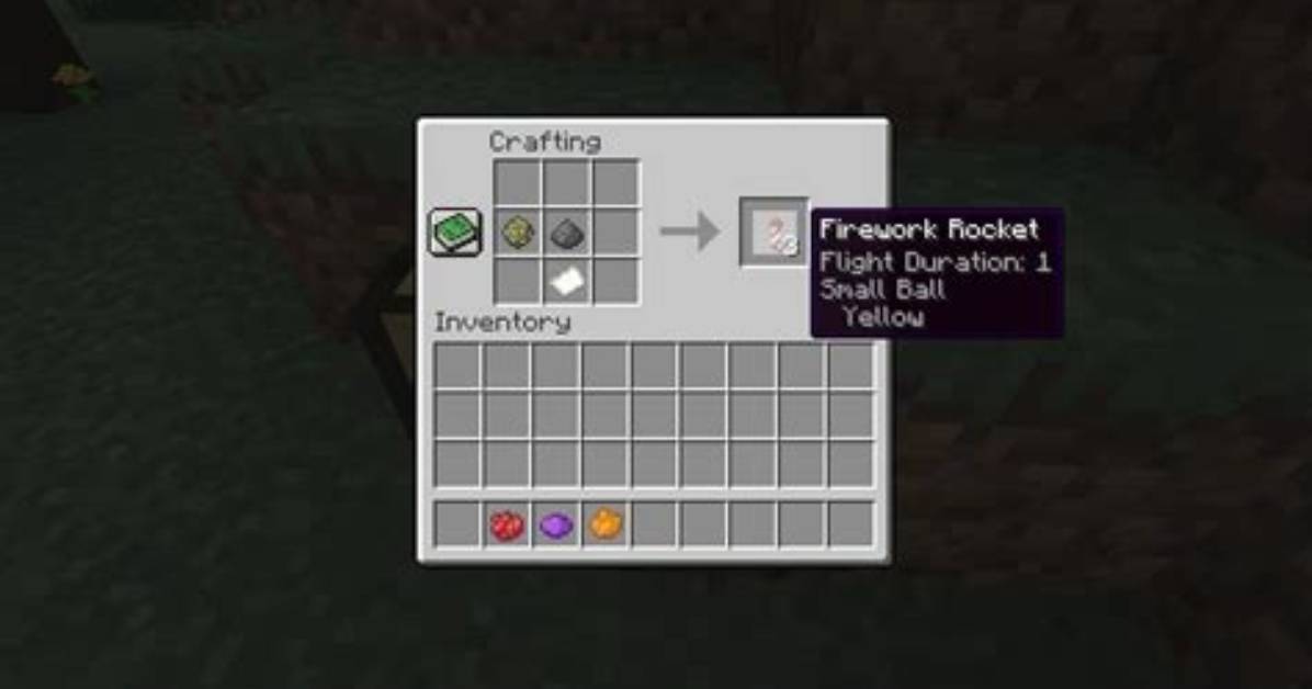How to Make Rockets in Minecraft