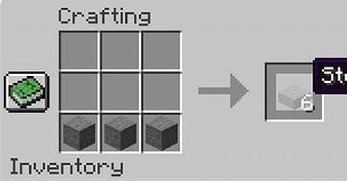 How to Make Slabs Minecraft