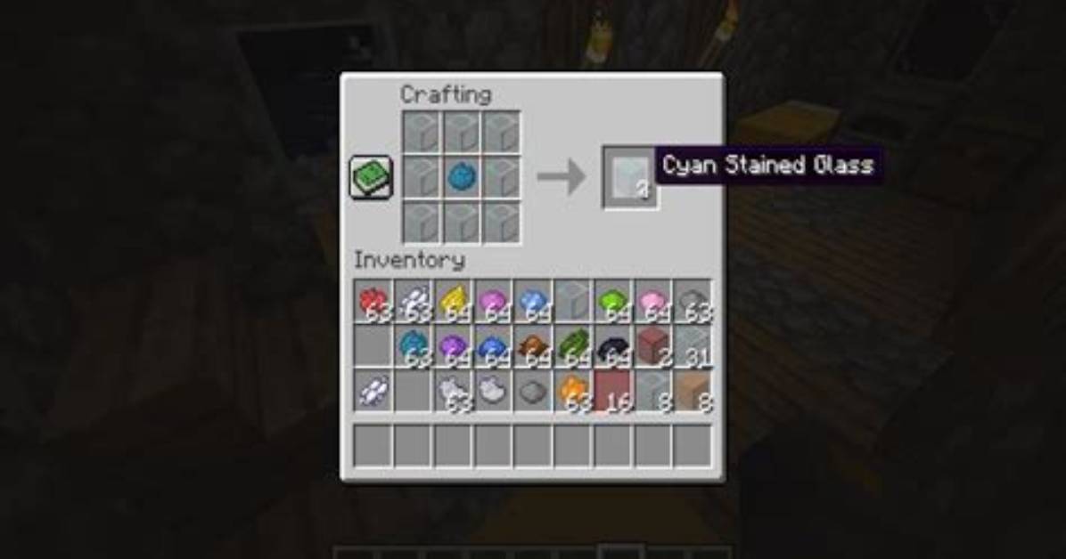 How to Make Stained Glass Minecraft