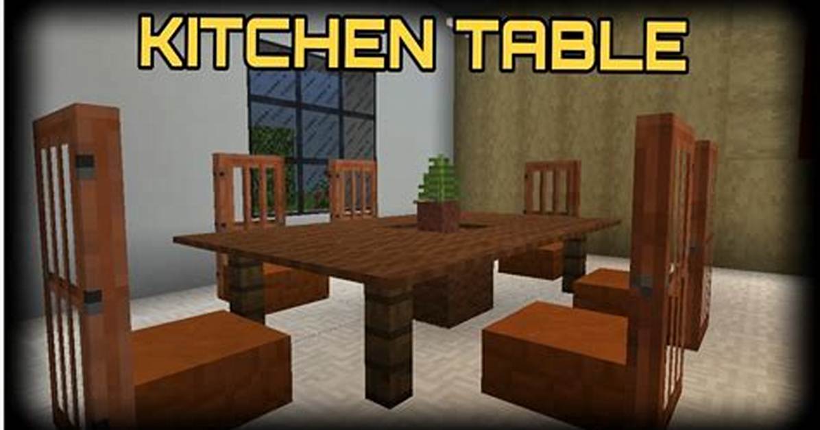 How to Make Table in Minecraft