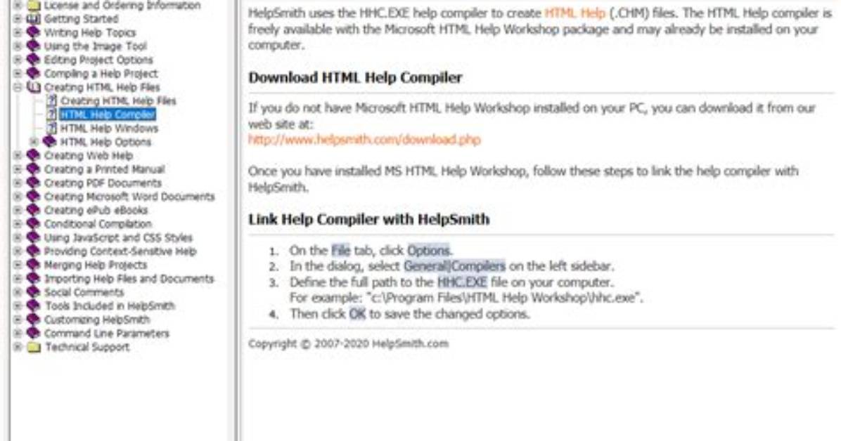 How to Modify a Help File (*. Chm)?