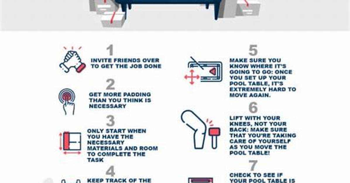 How to Move a Pool Table