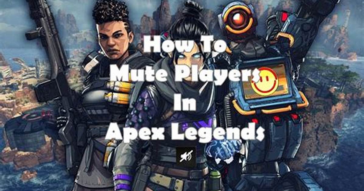 How to Mute Apex Legends