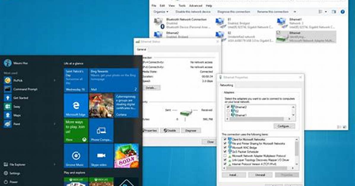 How to Network Windows 10?