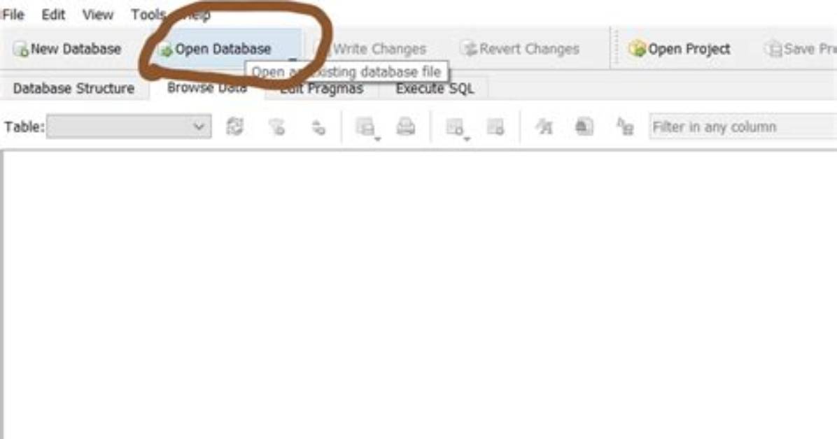 How to Open Db File in Android