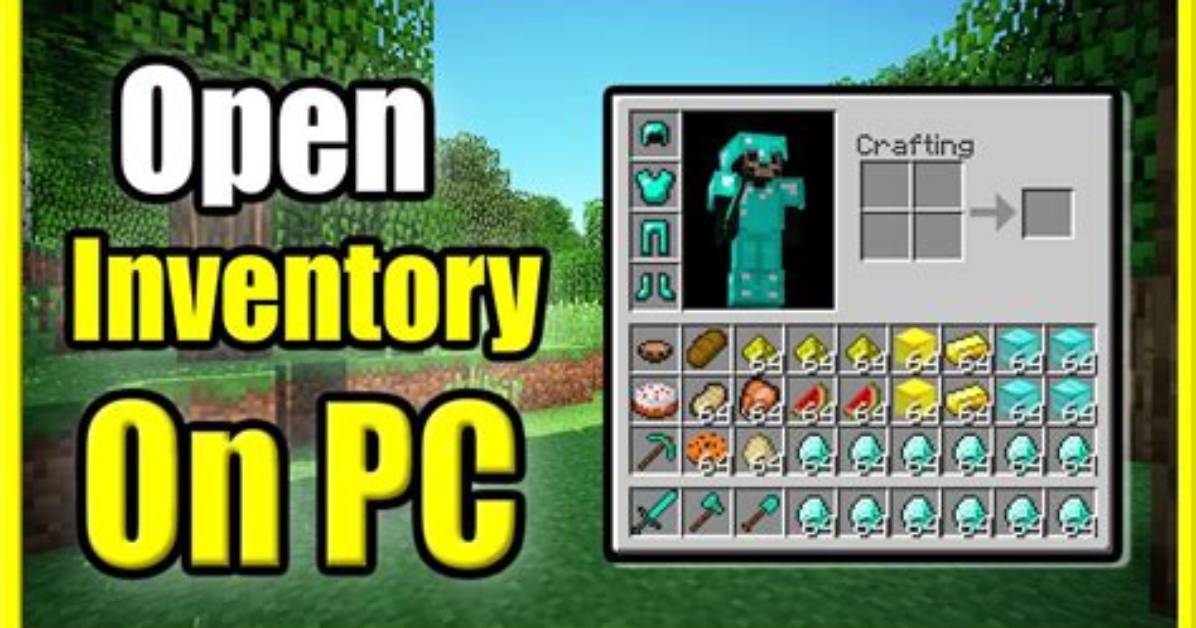 How to Open Inventory in Minecraft