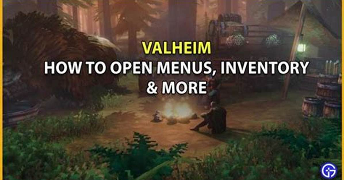 How to Open Inventory, Map, Chat, Crafting & Build Menus