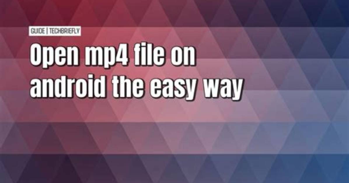 How to Open Mp4 with Chrome?