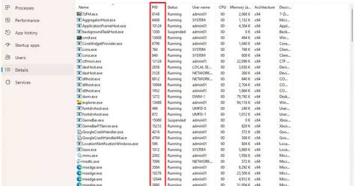 How to Open Program from Process Id?