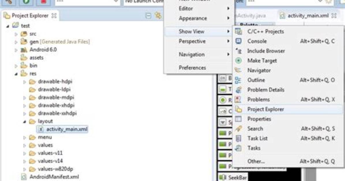 How to Open Project Explorer in Eclipse