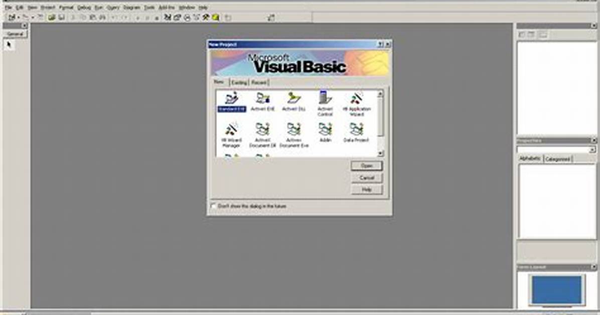 How to Open Visual Basic 6 Program with Visual Studio. Net