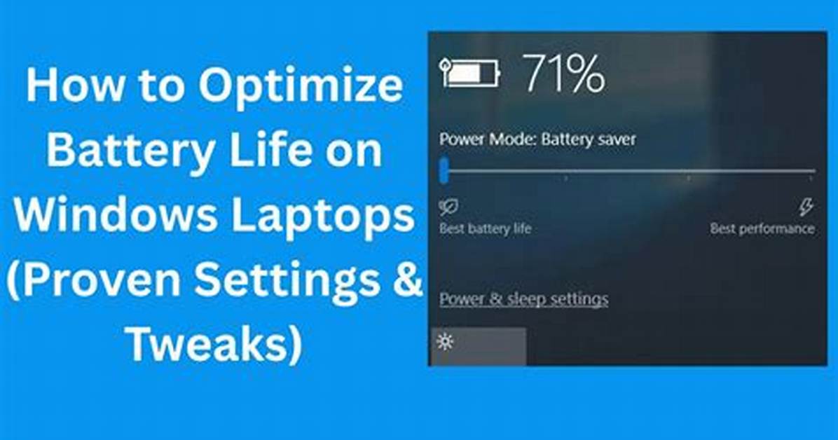 How to Optimize Battery Life When Using a Docking Station?