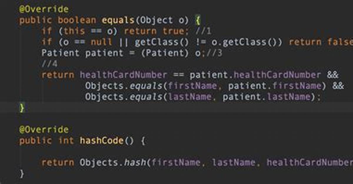 How to Override Equals Method in Java