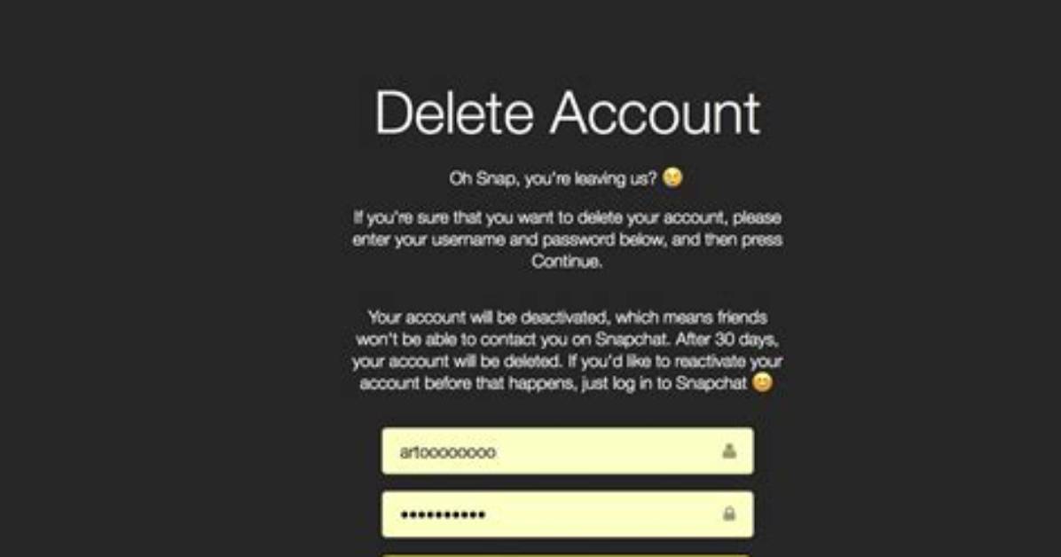 How to Permanently Delete Snapchat