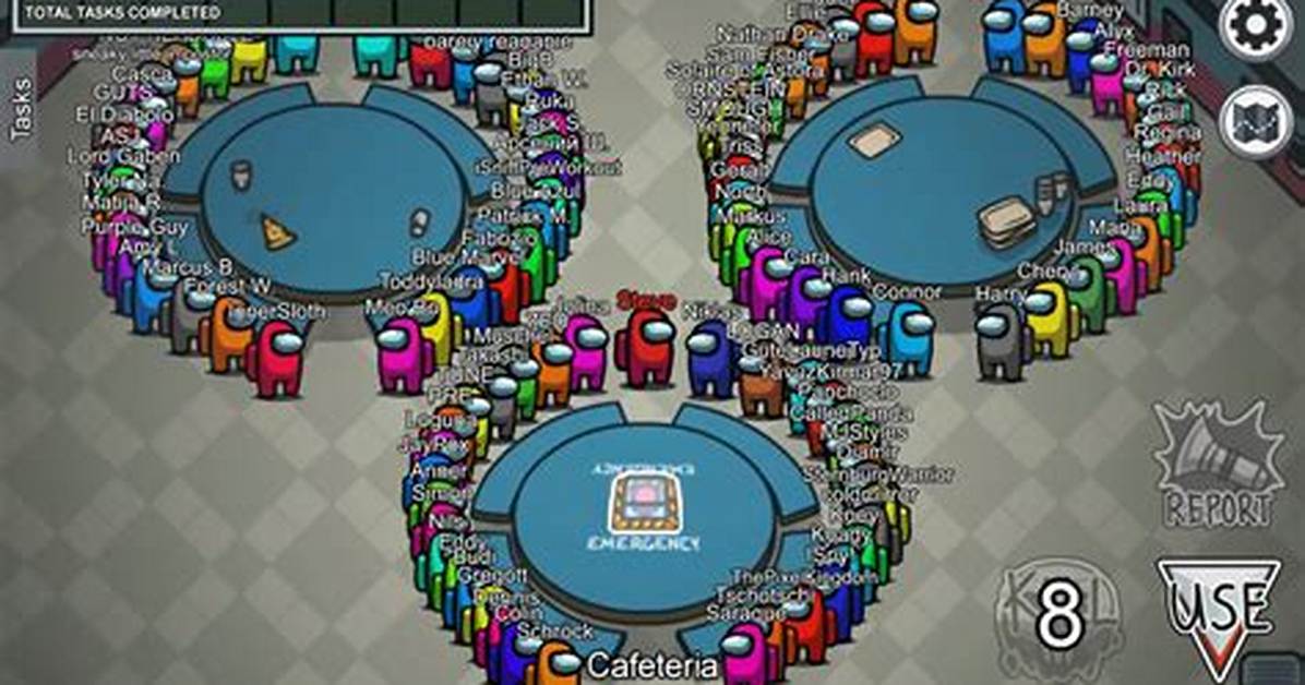 How to Play Among Us with 100 People