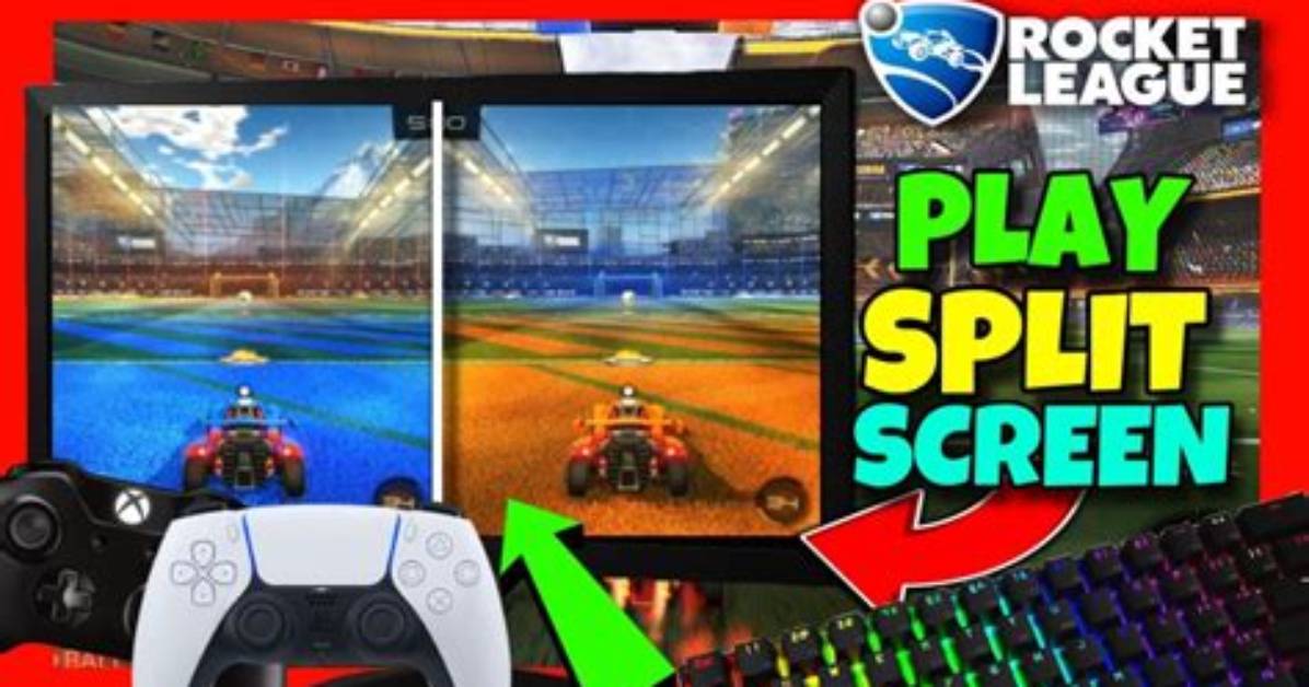 How to Play Split Screen in Rocket League