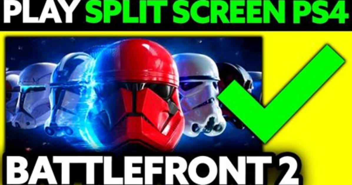How to Play Split Screen on Battlefront 2