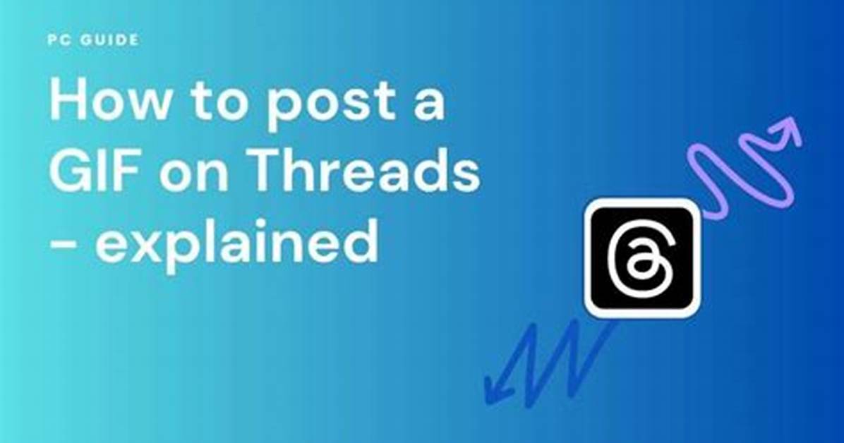 How to Post a Gif on Threads