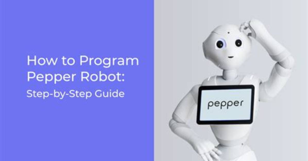 How to Program the Robot Pepper in Choregraphe to Make a Tour