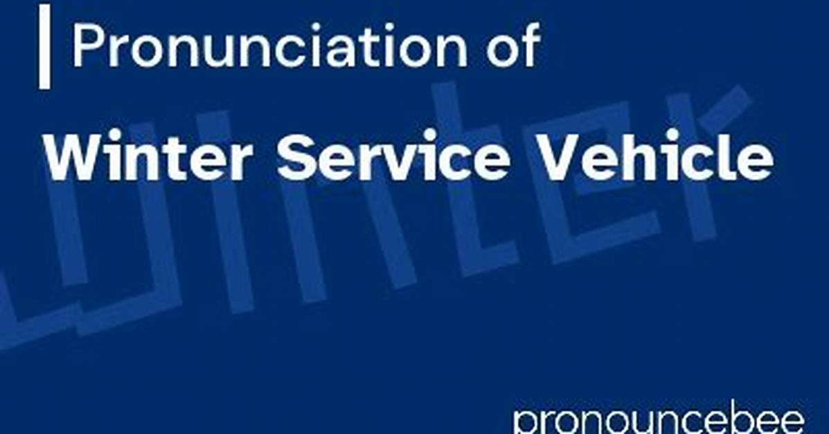 How to Pronounce Winter - Lisbd-Net. Com