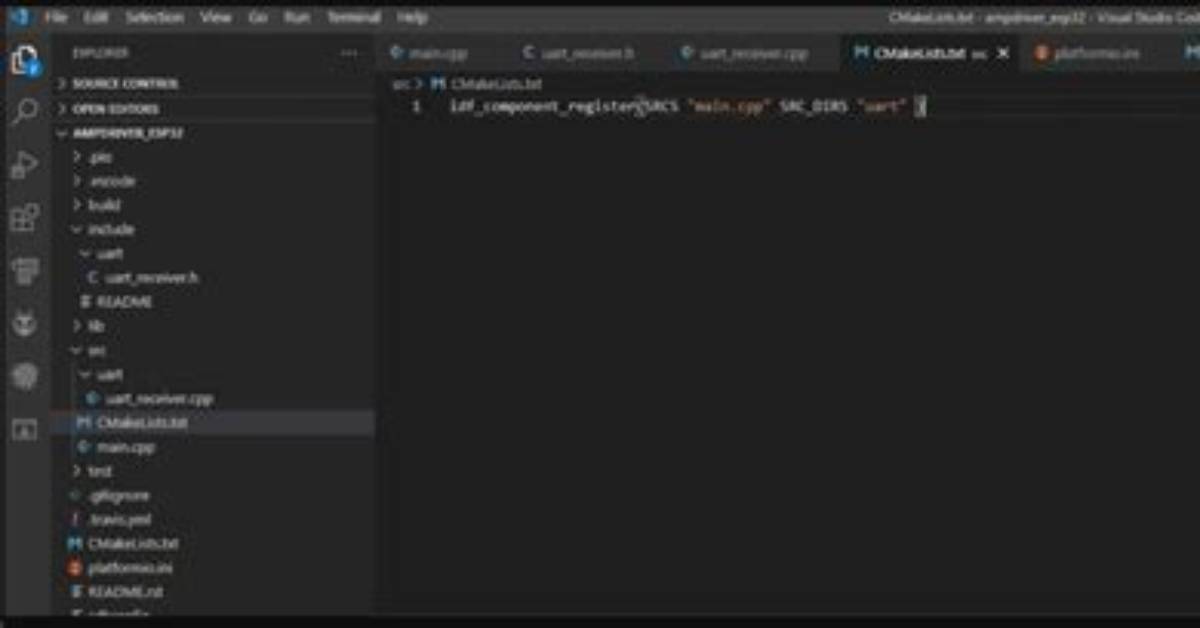 How to Properly Use Src_Dirs Parameter in Idf_Component_Register Function in Esp-Idf?