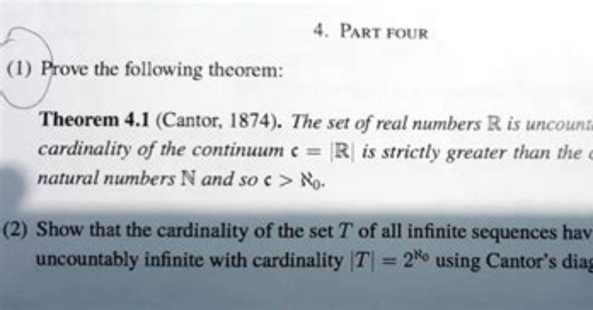 How to Prove a Function Is Uncountably Infinite?