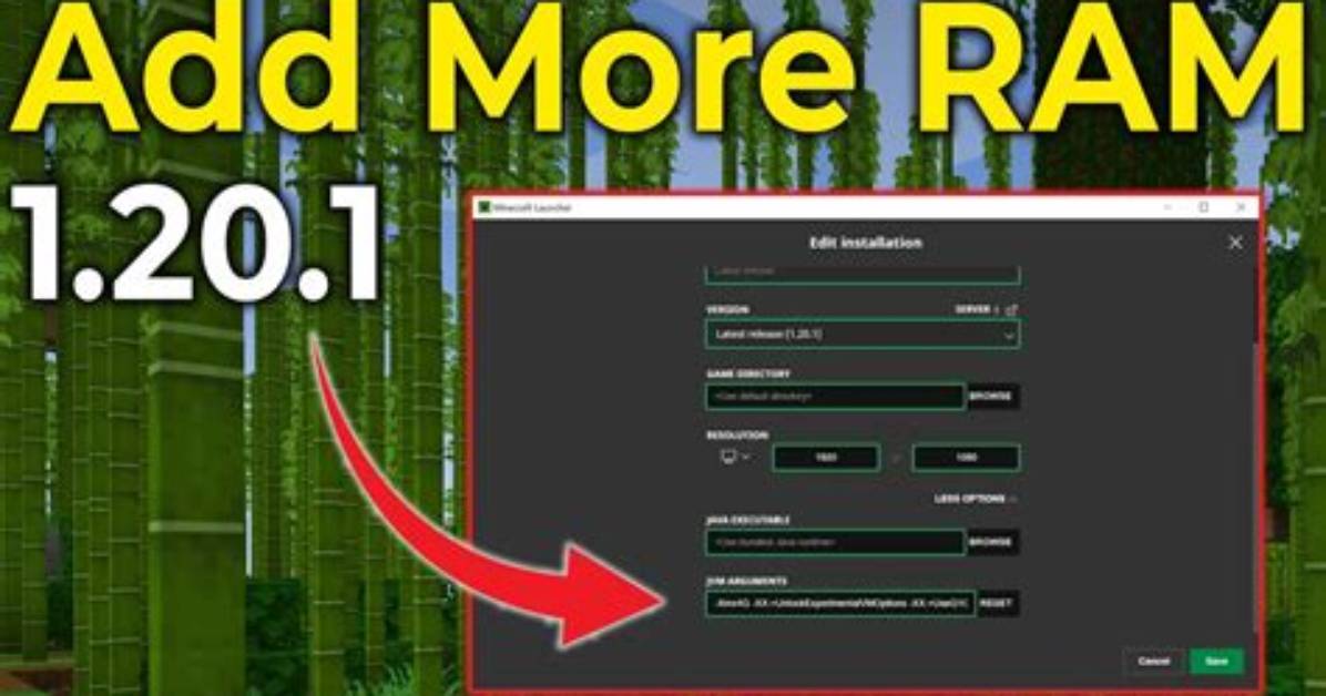 How to Put More Ram into Minecraft Server