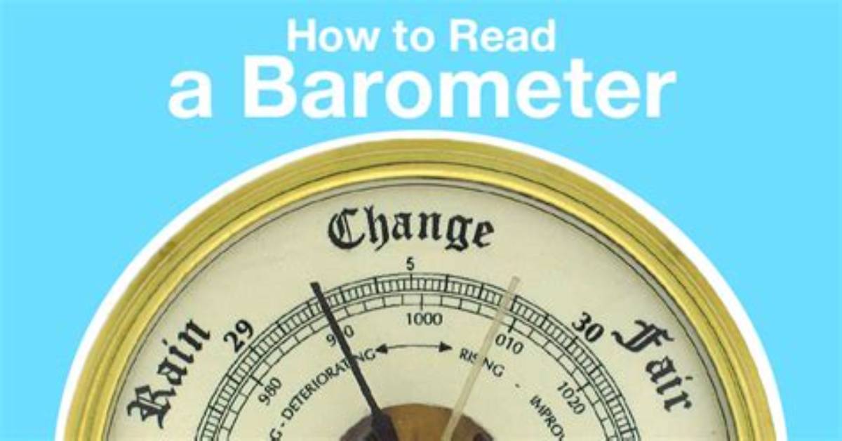 How to Read Barometer Numbers