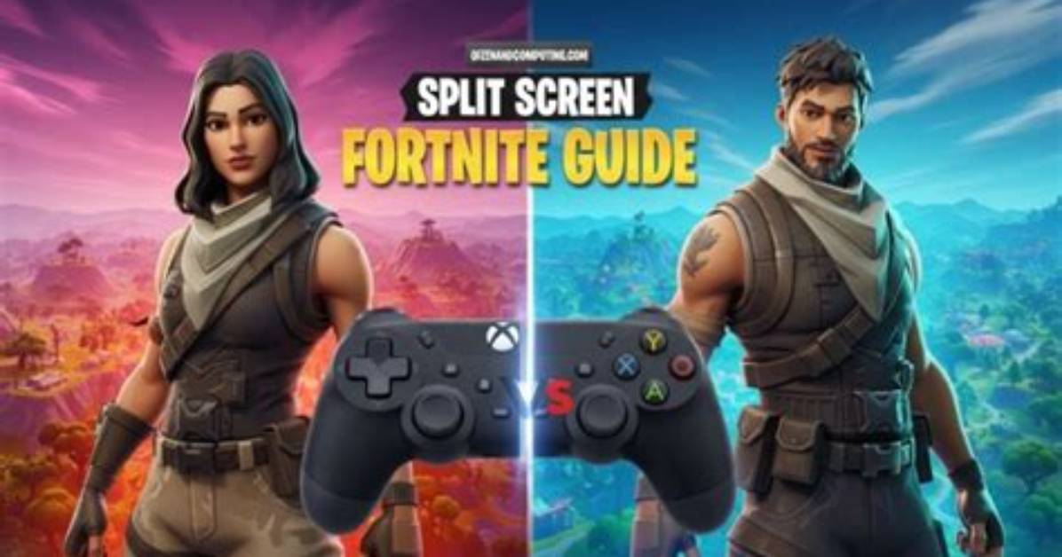 How to Ready up Split Screen Fortnite