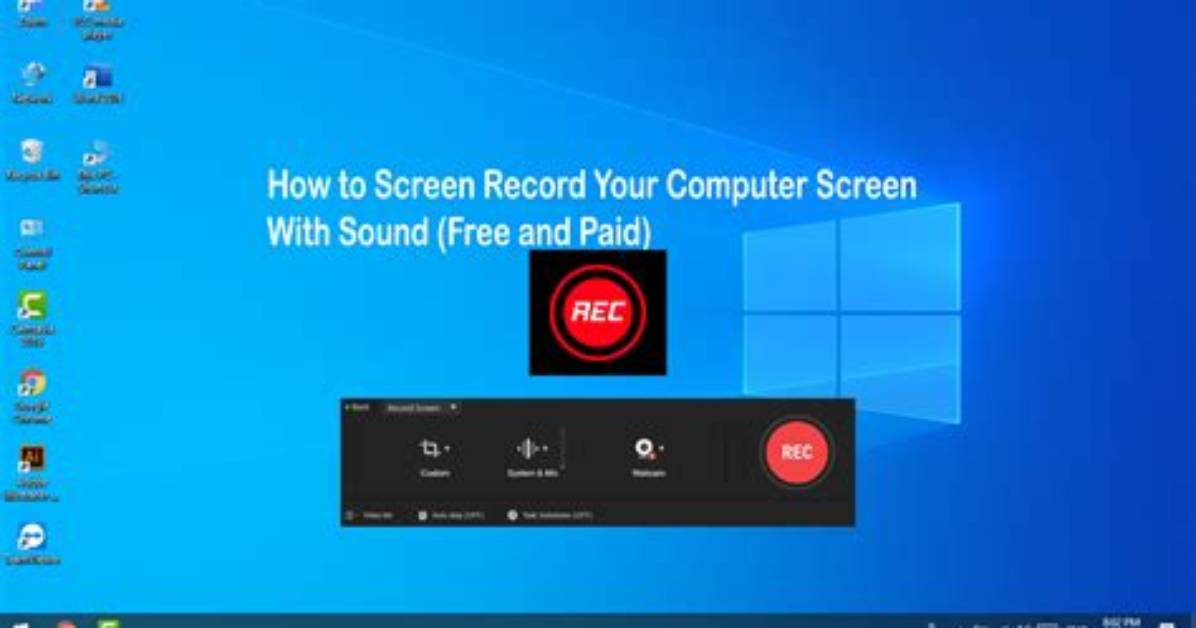 How to Record Your Computer Screen Windows 7?