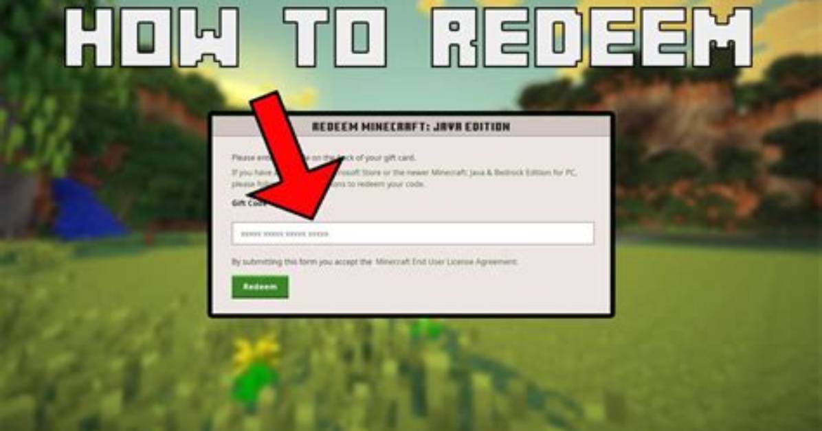 How to Redeem a Minecraft Java Code