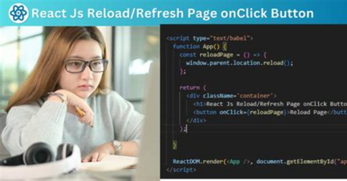 How to Refresh a Page Using React-Route Link