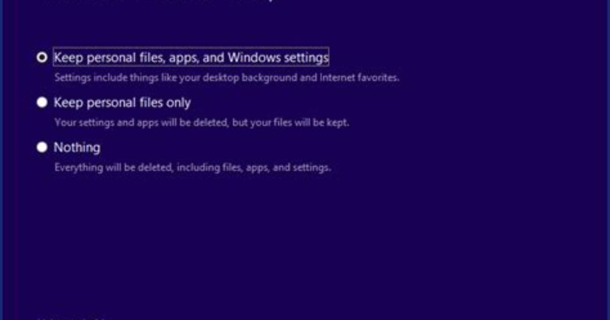 How to Reinstall Windows 10 Without Cd or Usb?
