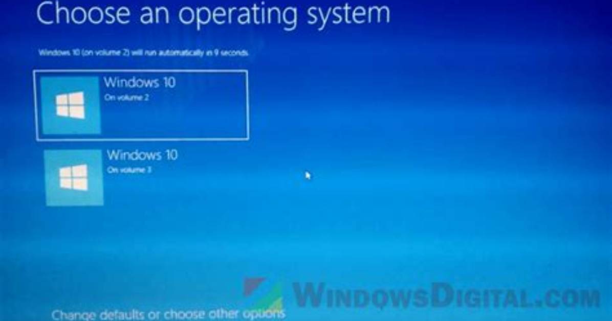 How to Remove an Operating System?