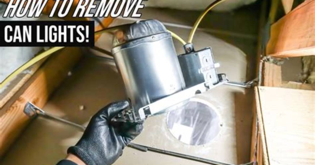 How to Remove Ceiling Light Housing?