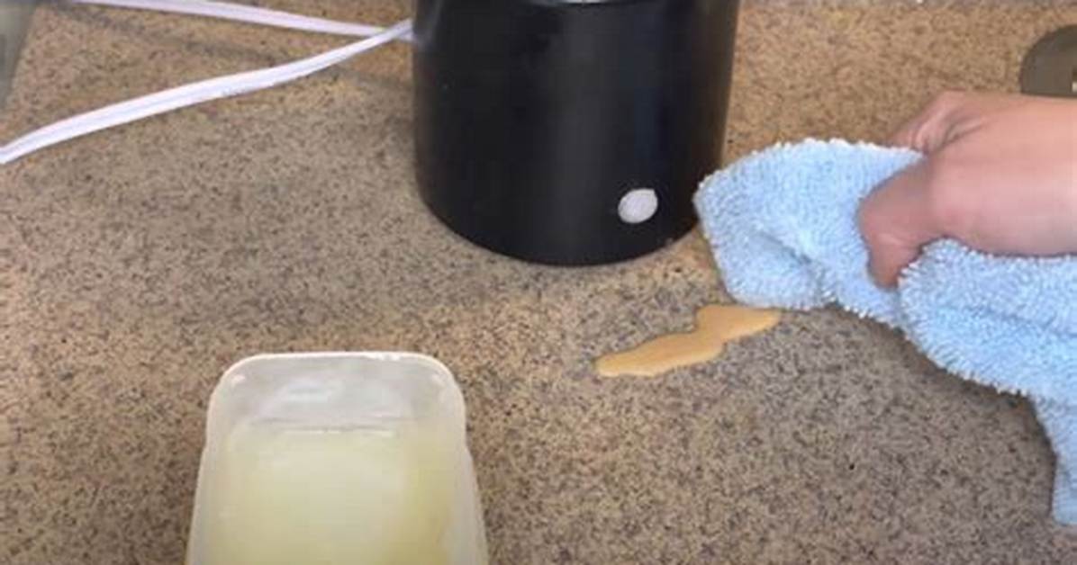How to Remove Dripped Wax?