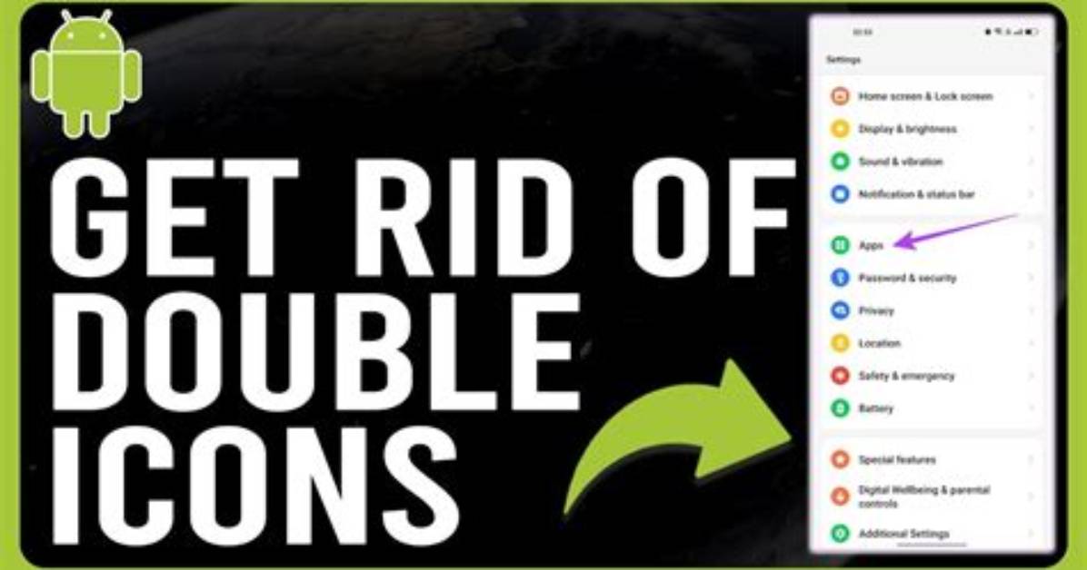 How to Remove Duplicate Icons in Android?