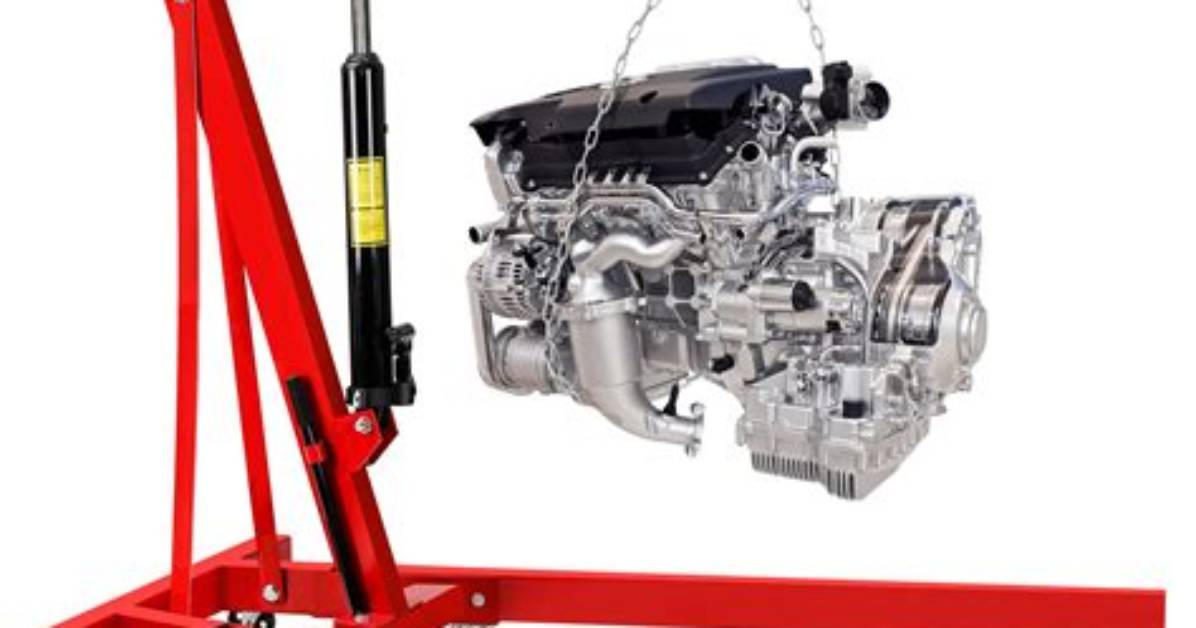 How to Remove Engine Without Hoist