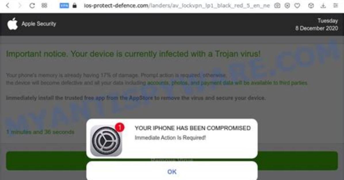 How to Remove Ios-Protect-Defence. Com Pop-Ups? — Fix Guide