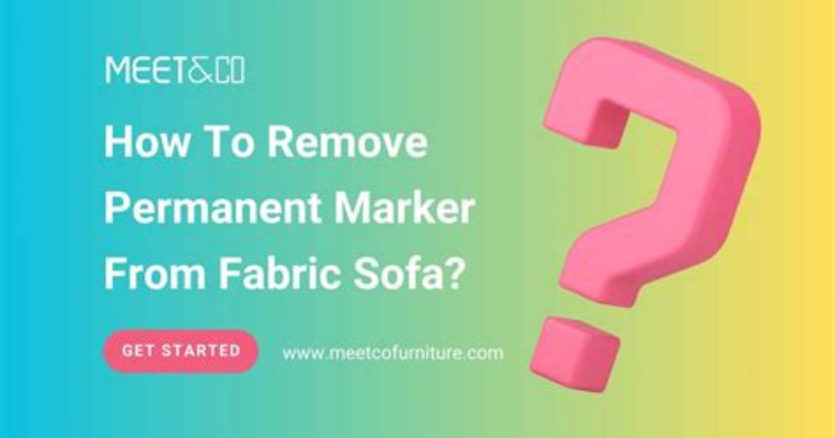 How to Remove Marker from Fabric Sofa
