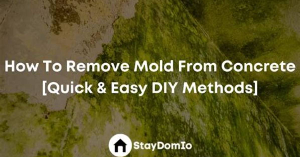 How to Remove Mold from Concrete Floor