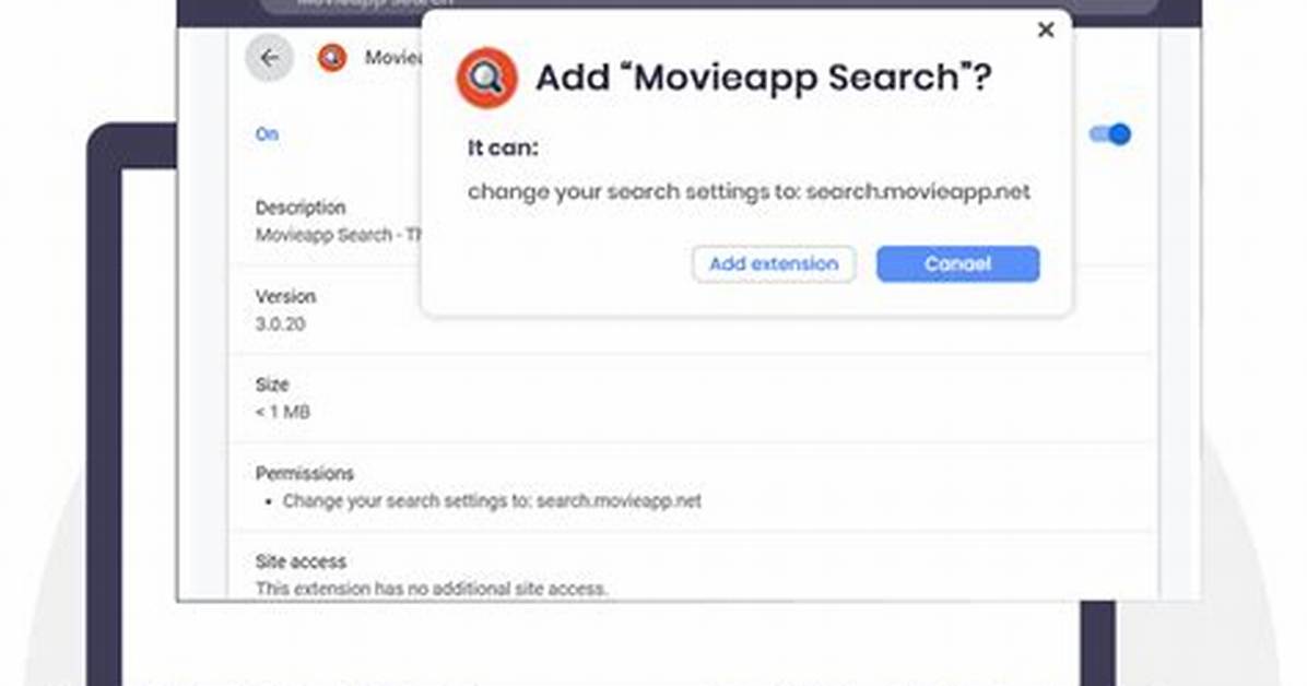 How to Remove Movieapp Search Browser Plugin?