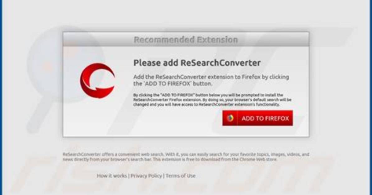 How to Remove Researchconverter Browser Hijacker? — Fix Guide