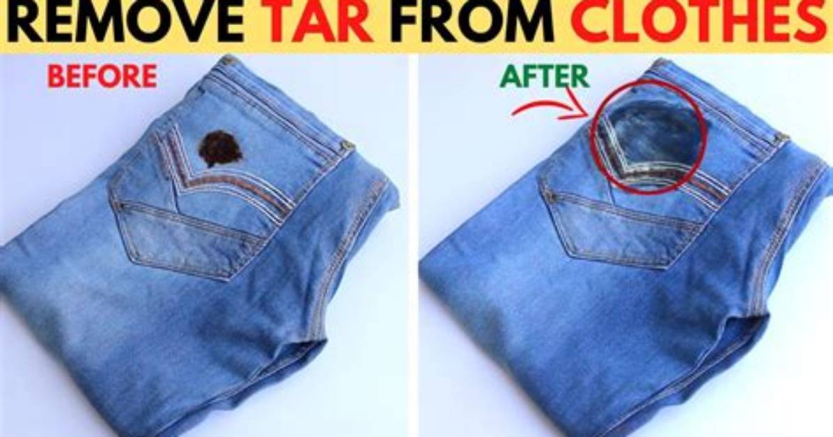 How to Remove Tar from Clothes