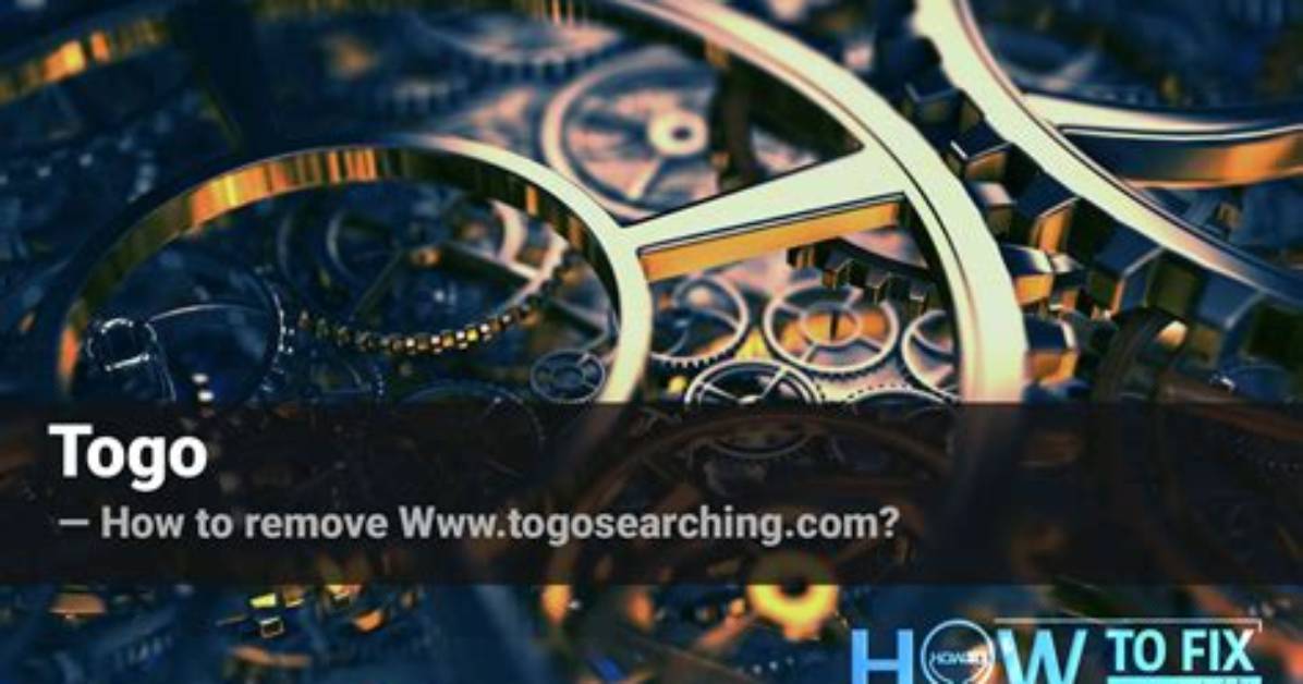 How to Remove Togo Browser Plugin?