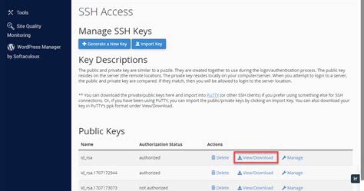 How to Replace the Ssh Private-Public Key Pair?