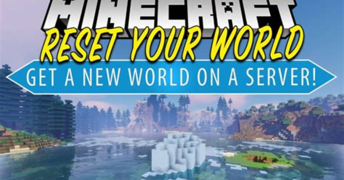 How to Reset a Minecraft World