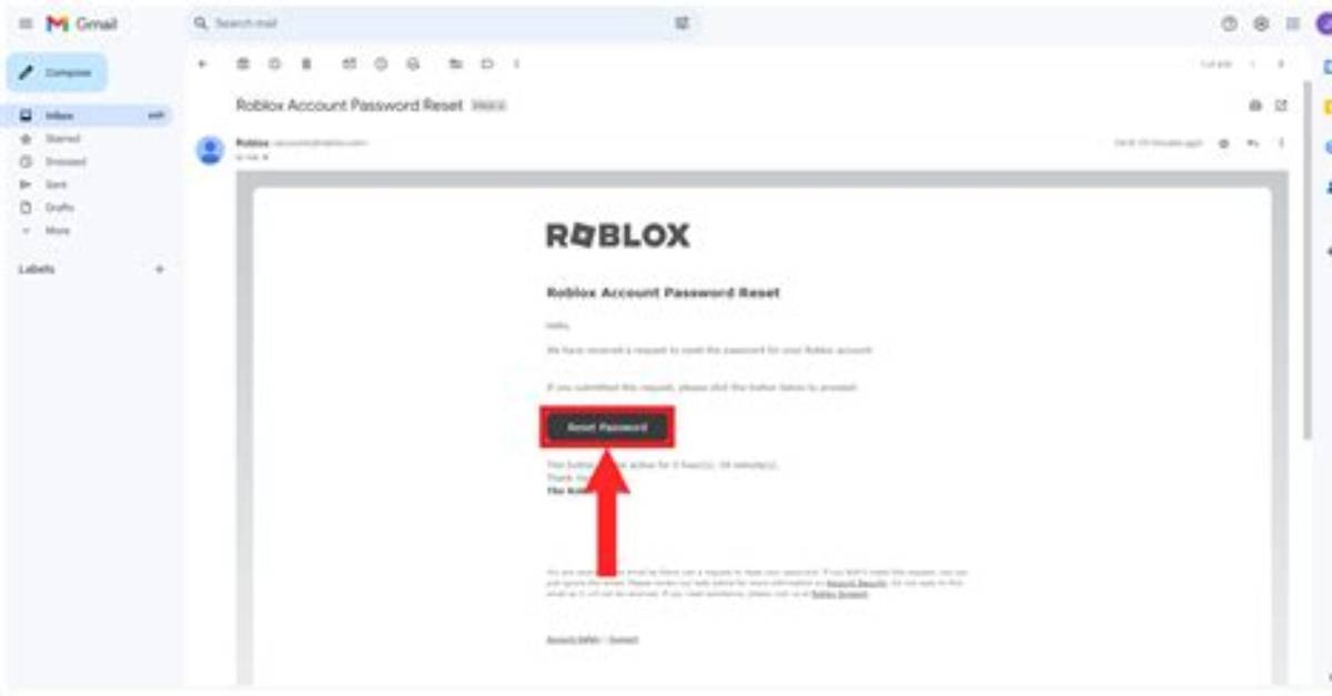 How to Reset Roblox Password