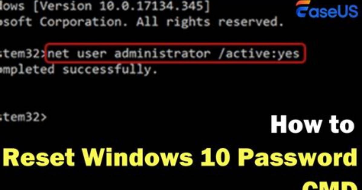 How to Reset Windows 10 Using Cmd?